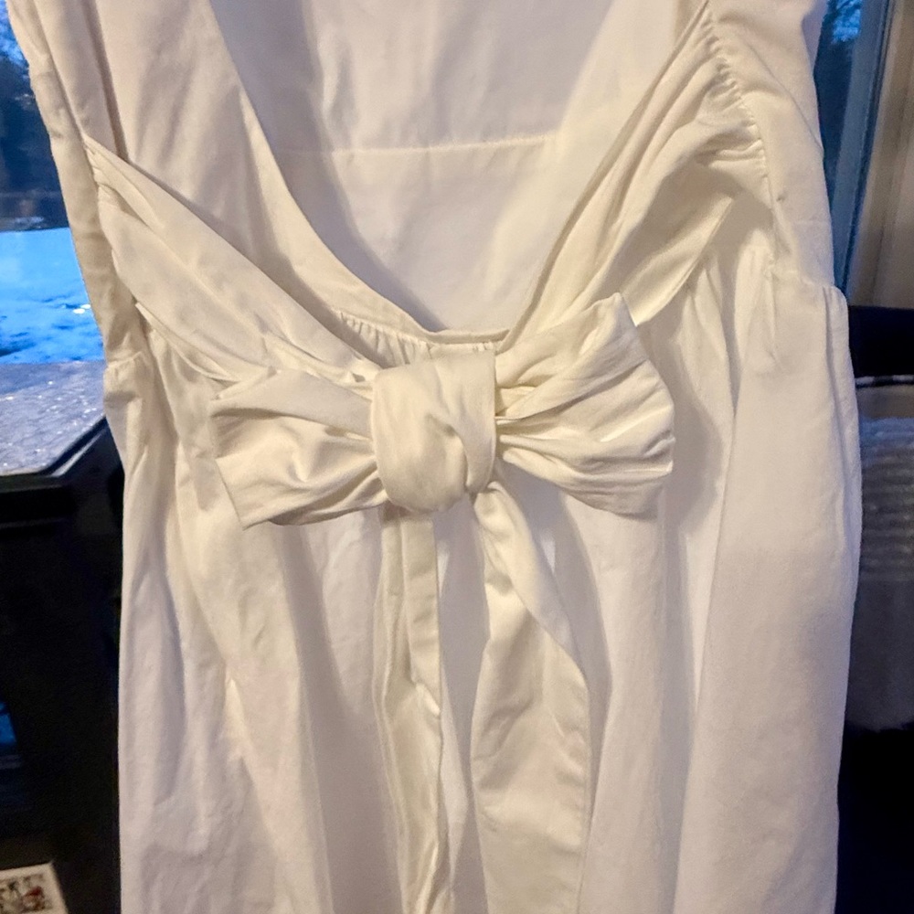 Wild Fable White Backless Mini Dress NWT Size Small - Picture 4 of 6